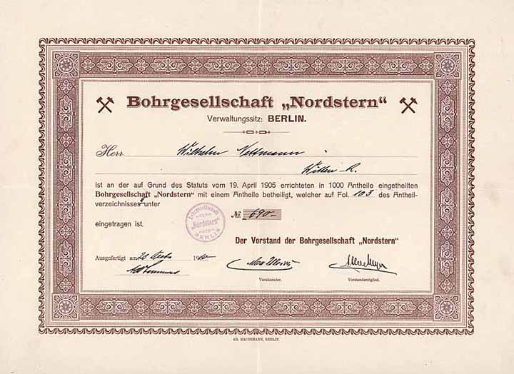 Bohrgesellschaft Nordstern