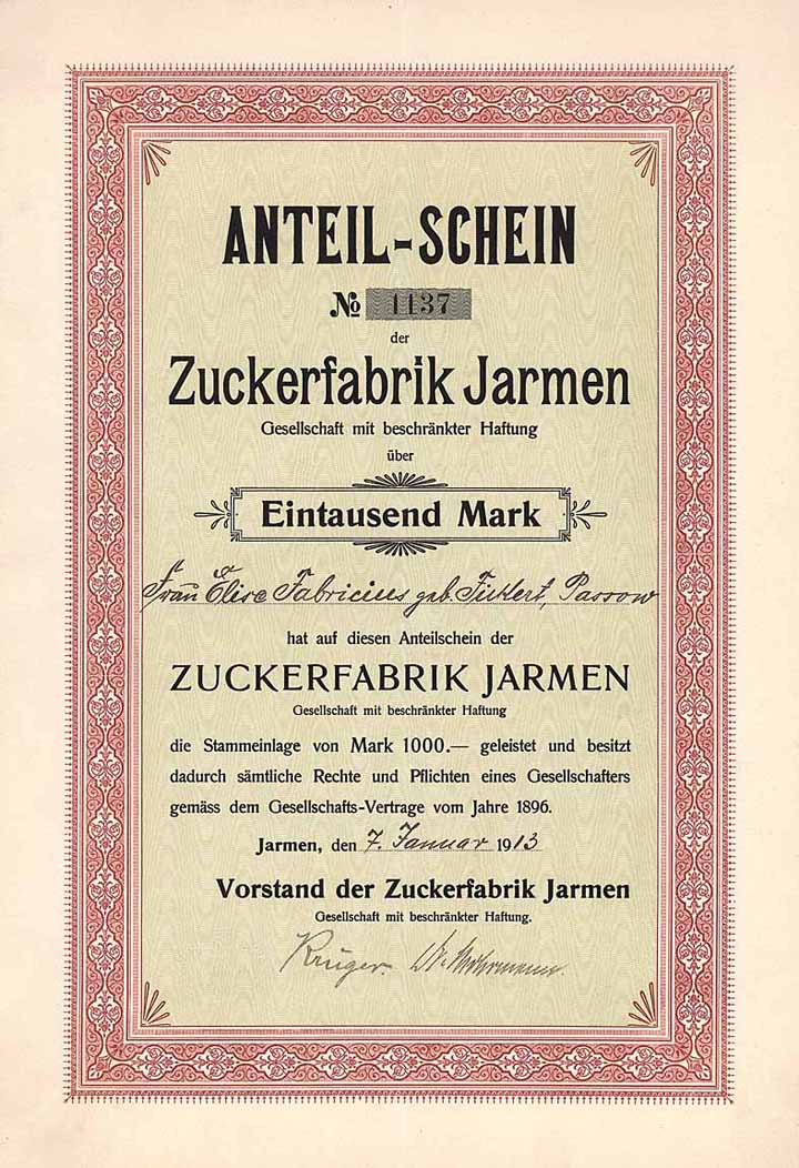 Zuckerfabrik Jarmen GmbH