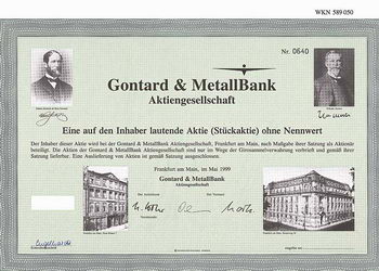 Gontard & MetallBank AG
