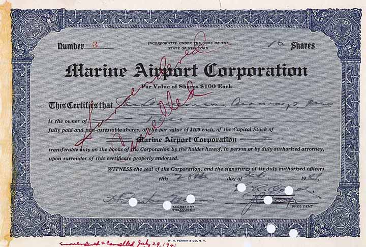 Marine Airport Corp.