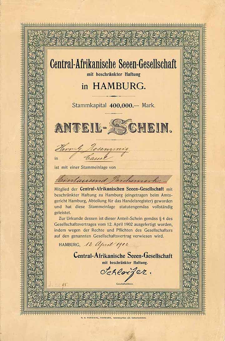 Central-Afrikanische Seeen-Gesellschaft mbH