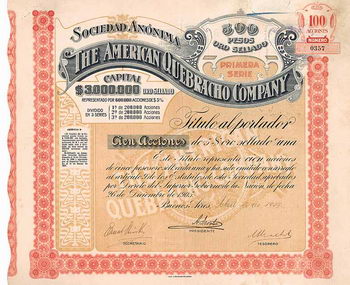 S.A. The American Quebracho Company