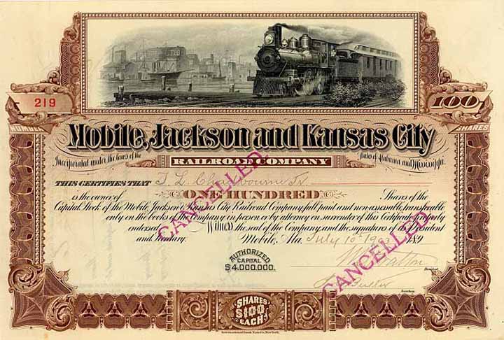 Mobile, Jackson & Kansas City Railroad