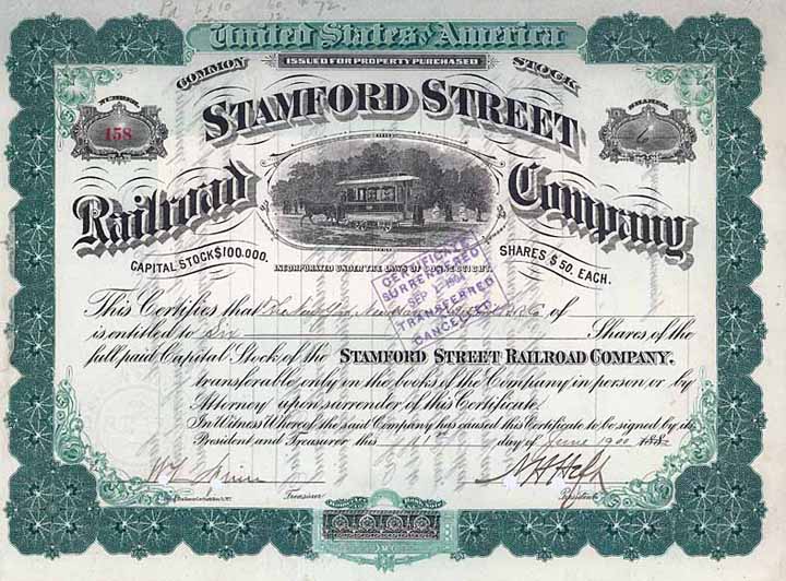 Stamford Street Railroad