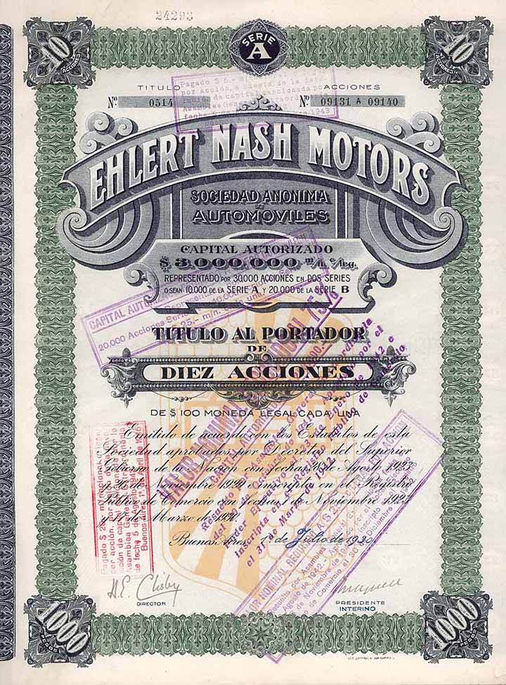 Ehlert Nash Motors S.A. de Automoviles