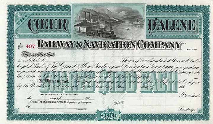 Coeur d’Alene Railway & Navigation Co.