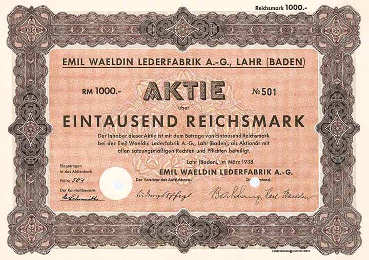 Emil Waeldin Lederfabrik AG