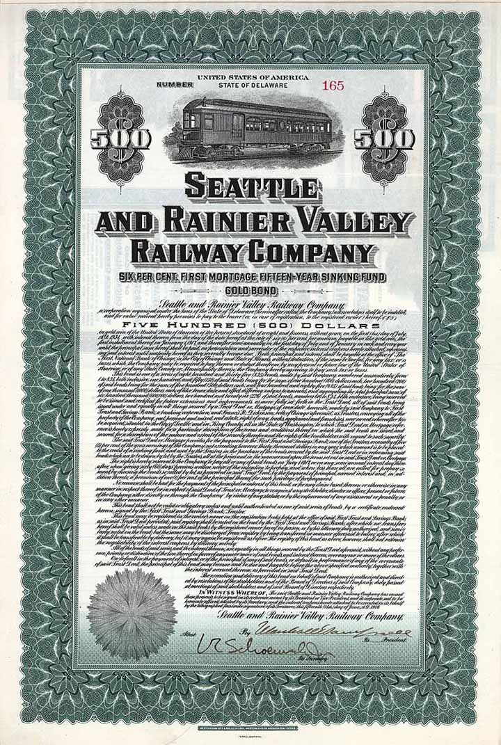 Seattle & Rainier Valley Railway Co.