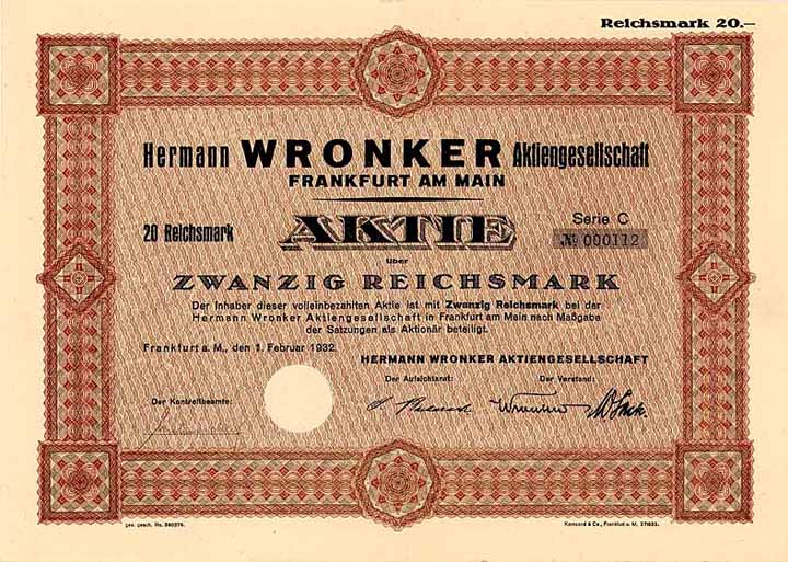 Hermann Wronker AG