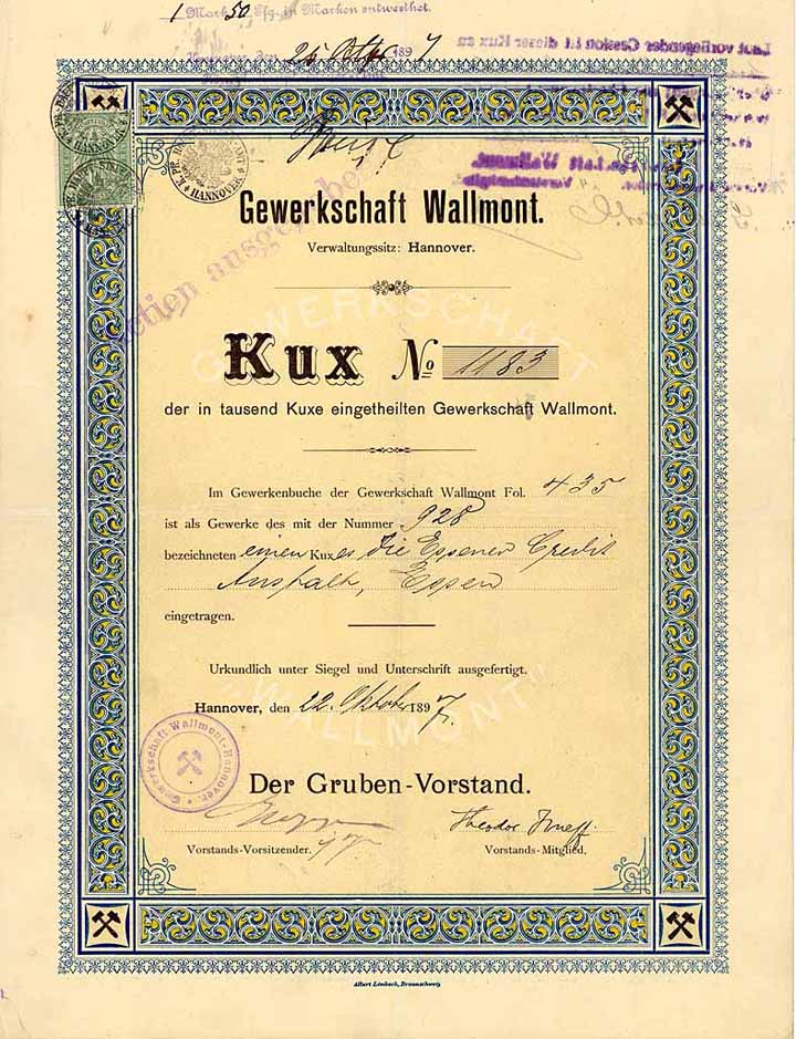 Gewerkschaft Wallmont