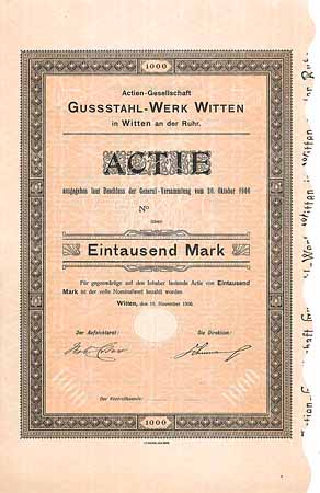 AG Gussstahl-Werk Witten