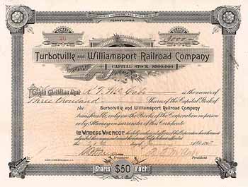 Turbotville & Williamsport Railroad