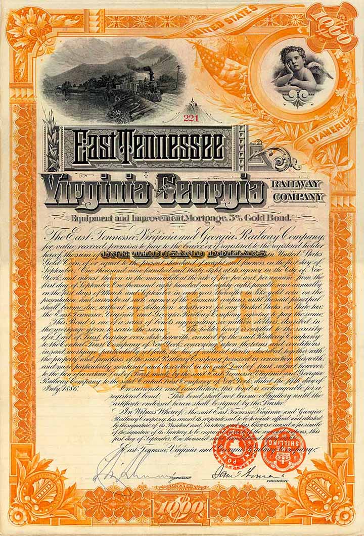 East Tennessee, Virginia & Georgia Railway