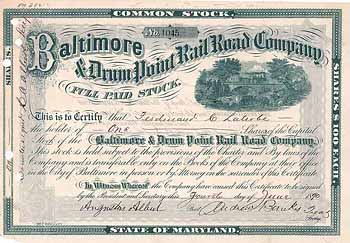 Baltimore & Drum Point Railroad