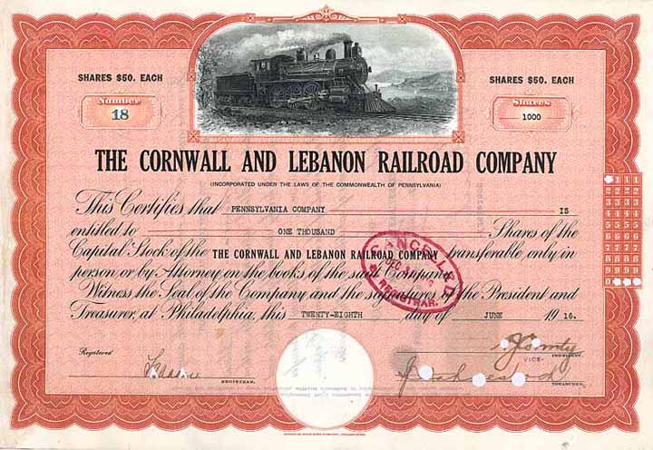 Cornwall & Lebanon Railroad