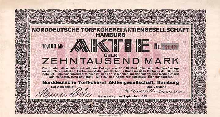 Norddeutsche Torfkokerei AG