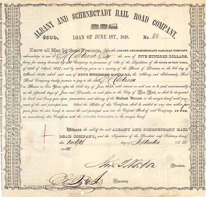 Albany & Schenectady Railroad