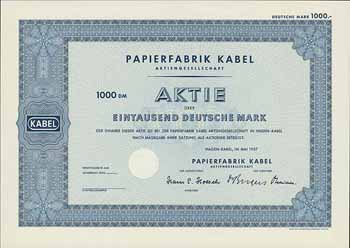 Papierfabrik Kabel AG