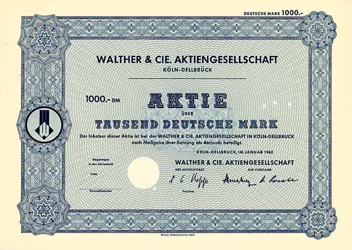 Walther & Cie. AG