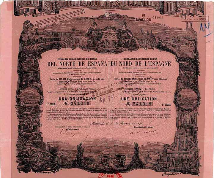 Cia. de los Caminos de Hierro del Norte de Espana S.A.