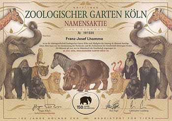 AG Zoologischer Garten in Köln (gültig)
