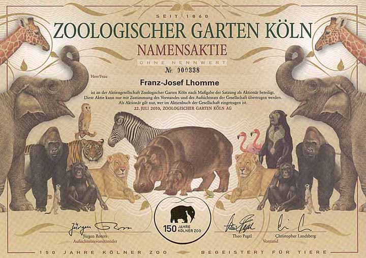 AG Zoologischer Garten in Köln