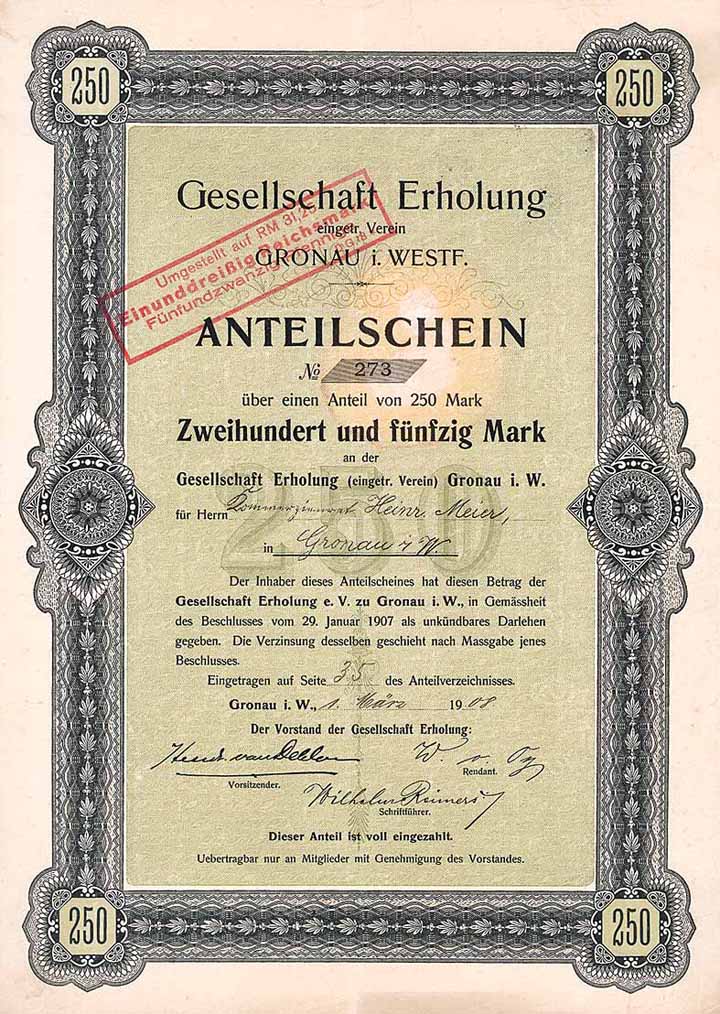 Gesellschaft Erholung e.V.