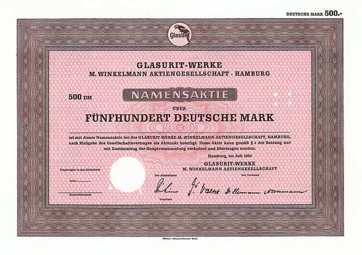 Glasurit-Werke M. Winkelmann AG