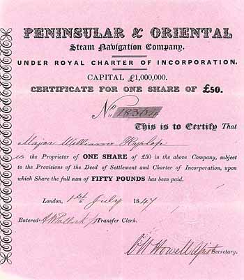 Peninsular & Oriental Steam Navigation Co.