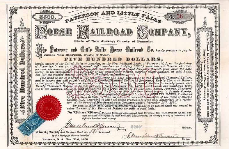 Paterson and Little Falls Horse Railroad