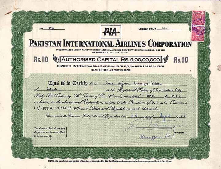 Pakistan International Airlines Corp.