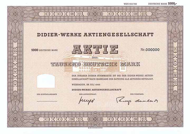 Didier-Werke AG