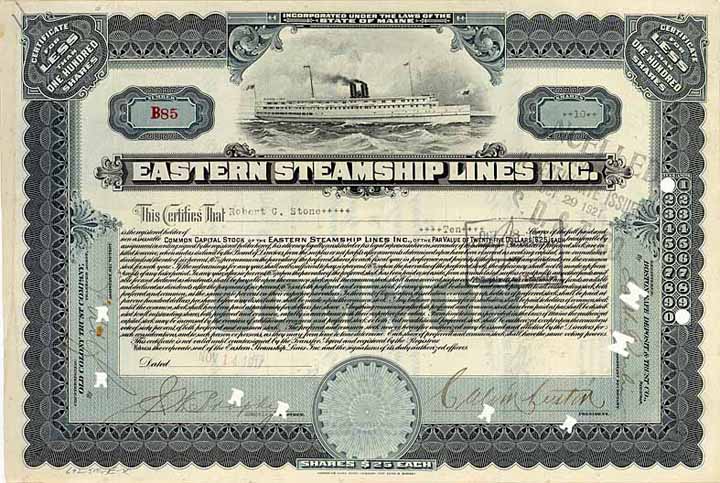 Eastern Steamship Lines Inc.