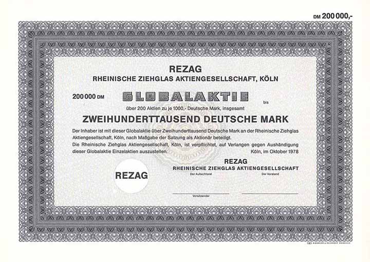 REZAG Rheinische Ziehglas AG
