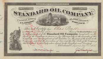 Standard Oil Co. (OU John D. Rockefeller, H.M. Flagler, Charles Pratt)