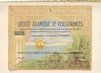 Société Atlantique de Réassurances S.A.
