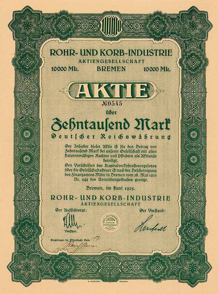 Rohr- und Korb-Industrie AG