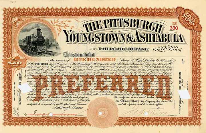 Pittsburgh, Youngstown & Ashtabula RR Co