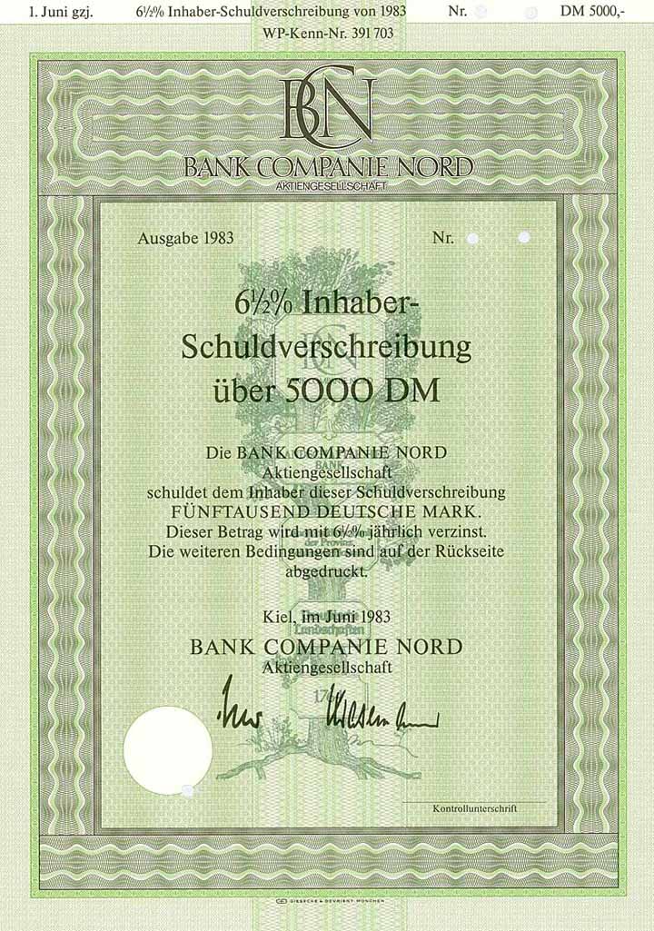 Bank Companie Nord AG