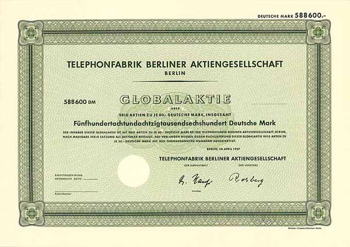 Telephonfabrik Berliner AG