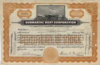 Submarine Boat Corp.