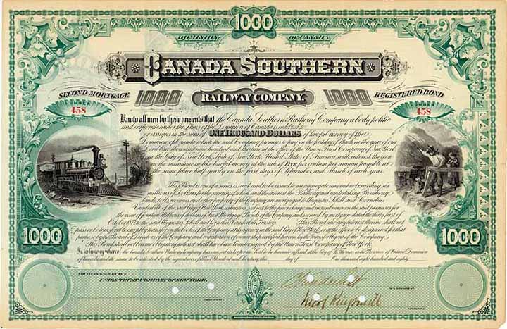 Canada Southern Railway (OU C. Vanderbilt)