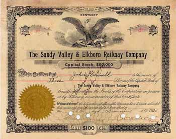 Sandy Valley & Elkhorn Railway