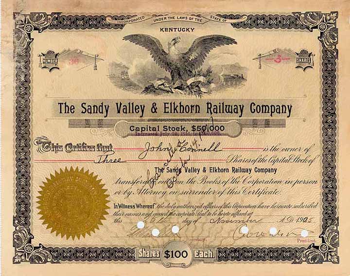 Sandy Valley & Elkhorn Railway