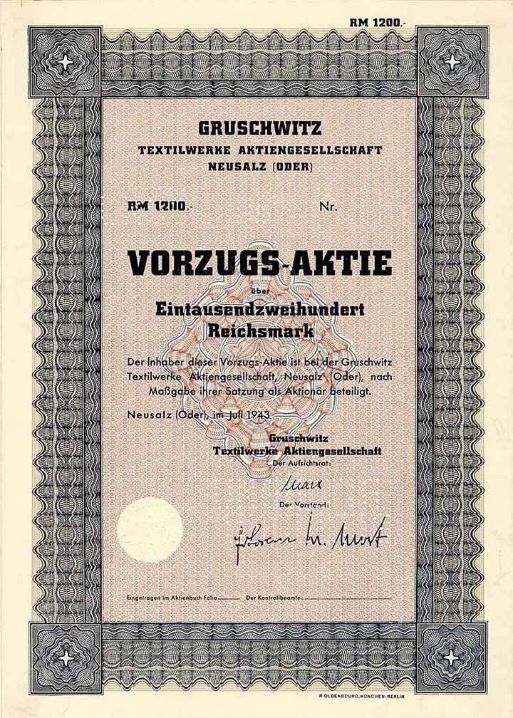 Gruschwitz Textilwerke AG