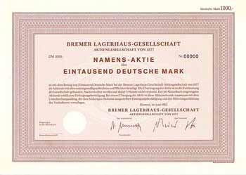 Bremer Lagerhaus-Gesellschaft AG von 1877