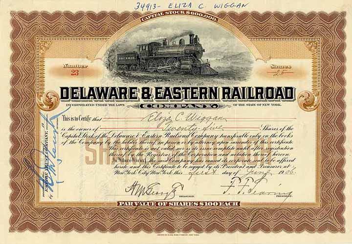 Delaware & Eastern Railroad