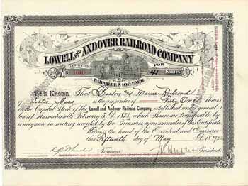 Lowell & Andover Railroad