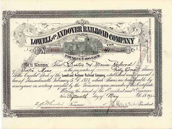 Lowell & Andover Railroad