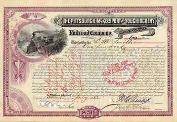Pittsburgh, McKeesport & Youghiogheny Railroad (OU Fredrick Vanderbilt)